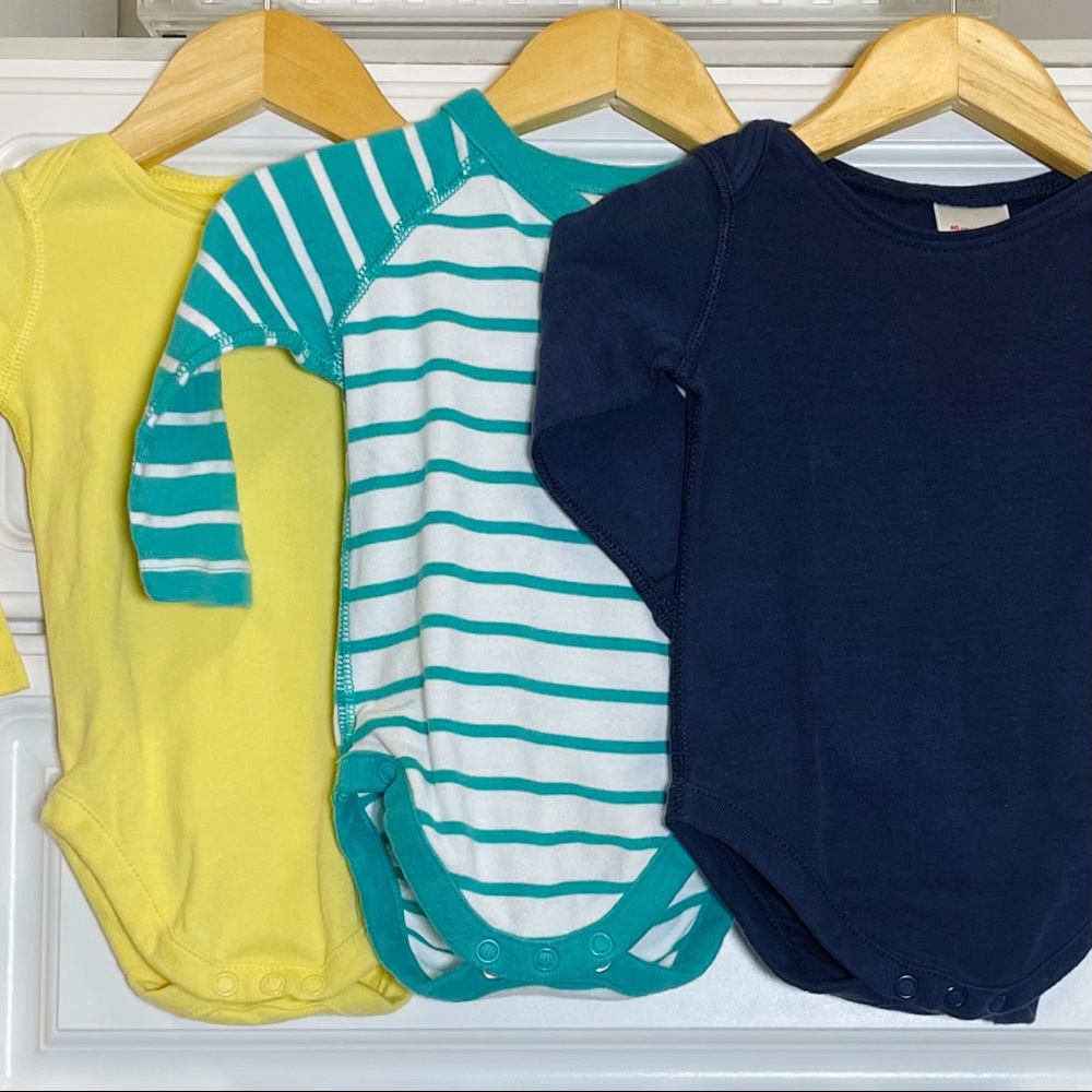 5 Hanna Anderson basics Sz 60 (3-6mo)